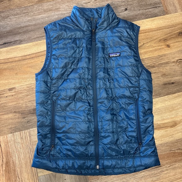 Patagonia Other - Patagonia Mens Nano Puff Vest Lagom Blue Puffer Jacket S NEW